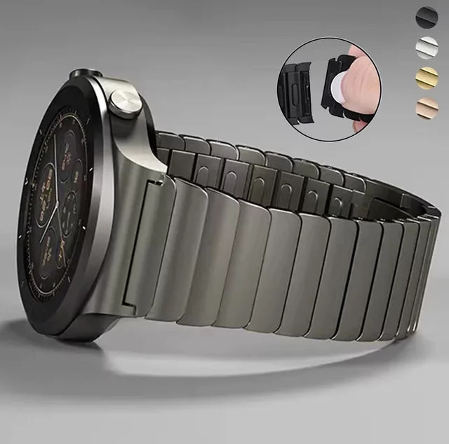 CAOWTAN Uhrenarmband Edelstahl, 22 mm, Unisex - Bild 1