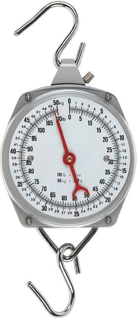 Kerbl Zeigerschnellwaage Hängewaage mit Haken in Silber bis 50 kg - Bild 1