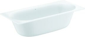 Freistehende Grohe Badewanne Essence in Weiß, oval, B/T/H: 180 x 45 x 80 cm - Bild 1