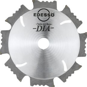 EDESSÖ Diamant-Kreissägeblatt für Holz, Farbe: Silber, Durchmesser: 190 mm, Breite: 2,4 mm, Bohrung: 20 mm, Zähnezahl: 8 - Bild 1