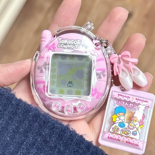 Bandai Tamagotchi Connection V3, Elektronisches Haustier, Blau - Bild 1