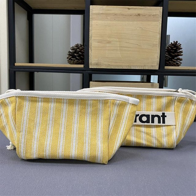 XYNN Kosmetiktasche Damen, Baumwolle, Gelb - Bild 1