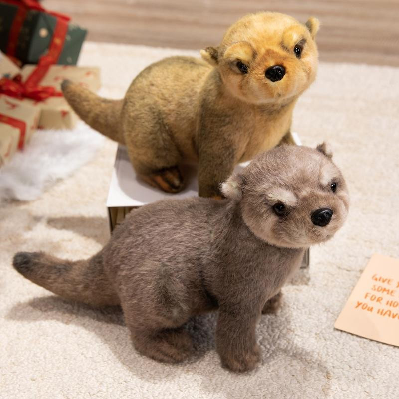 Seeotter Plüschtier, weiß, 38cm, ab 14 Jahren - Bild 2