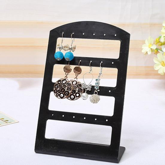 Funnny Toys Ohrring Display Schmuckständer aus Acryl mit 24 oder 48 Löchern in Transparent - Bild 2