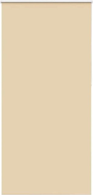 vidaXL Verdunkelungsrollo Beige aus Polyester, B: 115 cm, H: 210 cm - Bild 1