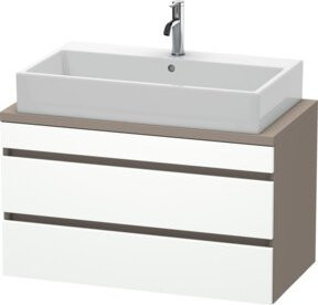 Duravit Waschtischunterschrank Com DuraStyle in Weiß Matt, B/T: 90 x 47,8 cm - Bild 1