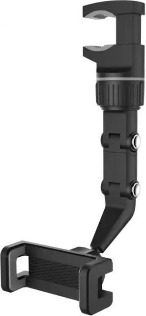 YULIN Multifunktionaler Auto Handyhalter für Rückspiegel oder Sitz, 360 Grad drehbar, GPS Halterung, Farben: Schwarz, Grau, Grün - Bild 1