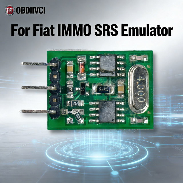 OBDIICAT IMMO SRS Emulator für Fiat Stilo und ähnliche Modelle in Grün - Bild 1