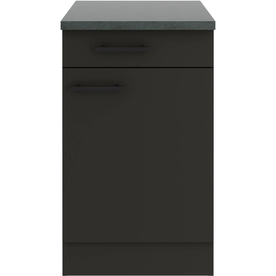 OPTIFIT Madrid420 Küchen-Unterschrank in Anthrazit Matt mit modernem Design - Bild 2
