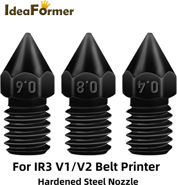 IdeaFormer IR3 V2 Gehärtete Stahldüse für IR3 V2/V1 Belt 3D-Drucker, Temperaturbeständig bis 300°C - Bild 1
