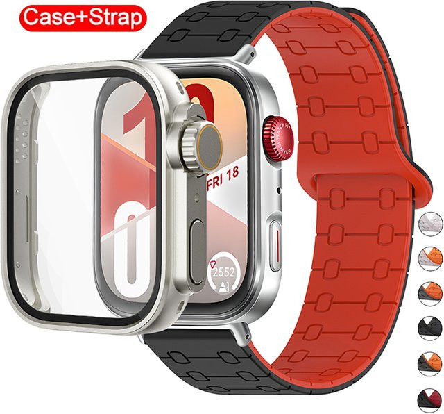 CHIICSMART Sportarmband, Silikon, Silber, Huawei Watch Fit 3/4/4Pro - Bild 1