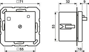 Jung FI-Schutzschalter RCD 16A 250V 30mA Typ A in Weiß - Bild 1