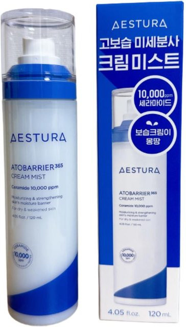 AESTURA Atobarrier 365 Creme Mist, 120 ml, Ceramid, für trockene und empfindliche Haut - Bild 1