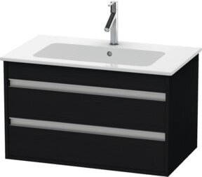 Duravit Waschtischunterschrank Ketho in Weiß, wandhängend mit 2 Schubladen, B/T/H: 80 x 47,5 x 48 cm - Bild 1
