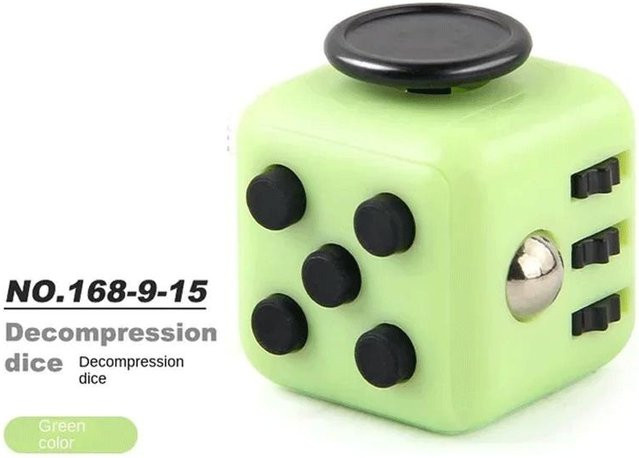 Discover Intime Fidget Anti-Stress Spielzeug, Regenbogen Fingerspitzen Zauberwürfel - Bild 1