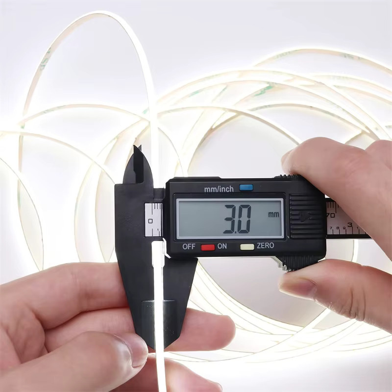 Acosh Neon COB LED-Streifen Warmweiß, 5V USB Dimmbares Flexibles LED-Band mit Dimmer, 3mm Dünn für Schrank- und Heim-DIY-Beleuchtung - Bild 6