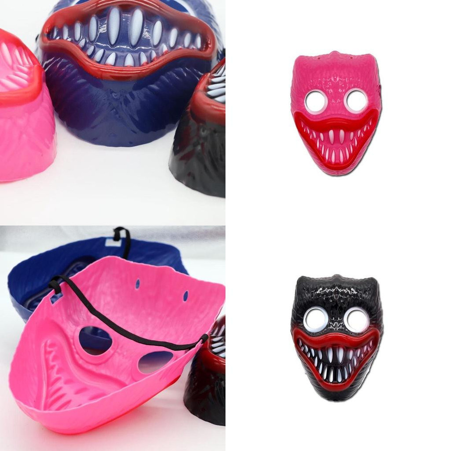 TinyJoy Poppy Playtime Huggy Wuggy Cosplay Maske, Blau - Bild 4