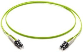 Corning LWL Patchkabel 2x2,0mm in Grün, Länge: 1 m - Bild 1