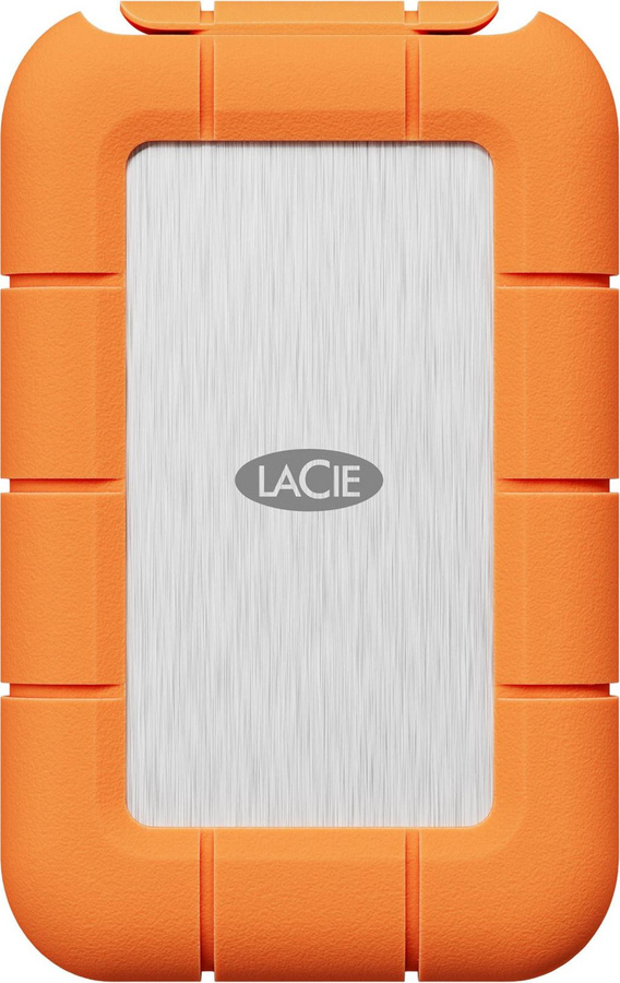 LaCie STND1000400 Externe Festplatte 1 TB USB Typ-C 3.2 Gen 1 Grau Orange - Bild 1