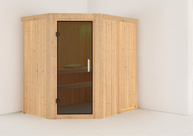 Karibu Sauna Havasu Set naturbelassen ohne Ofen - Bild 1
