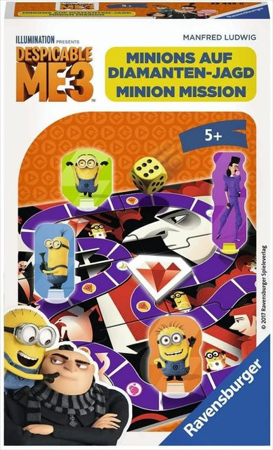 Ravensburger Minions auf Diamanten-Jagd, Puzzle, ab 5 Jahren - Bild 1