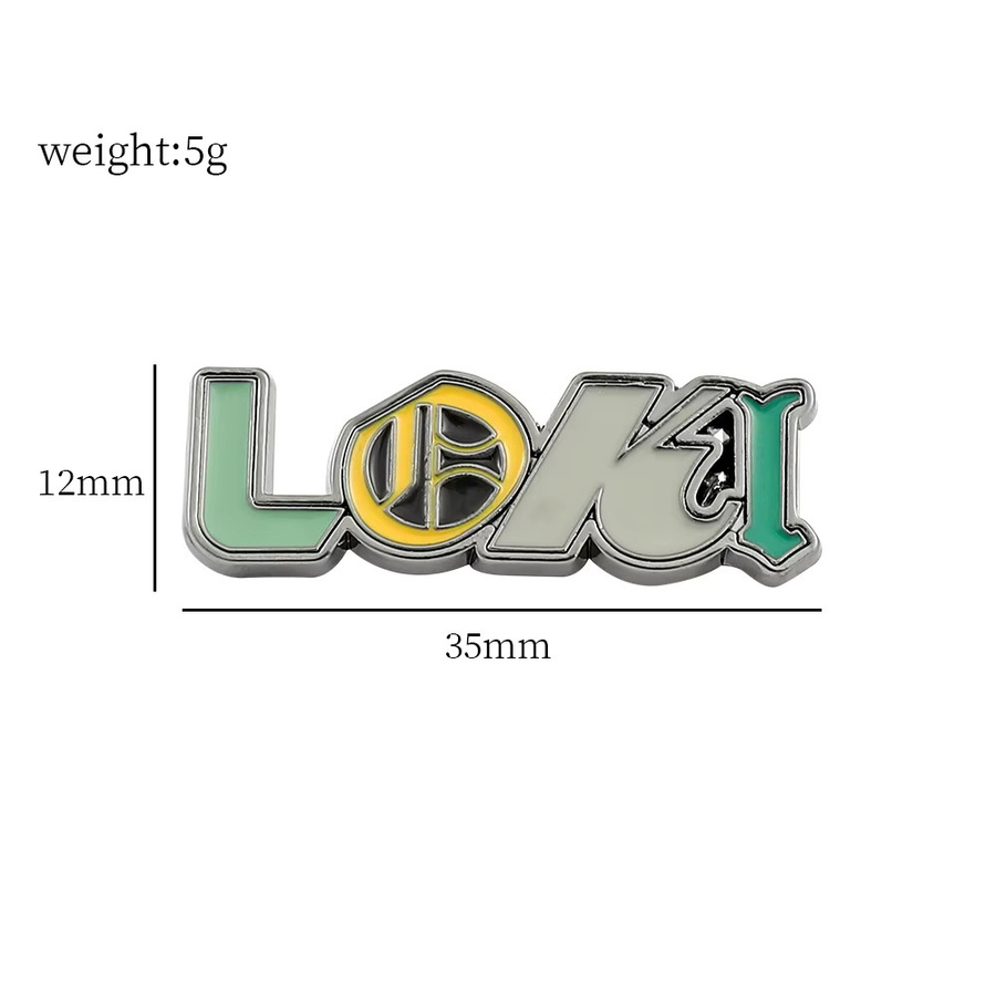 Bandai Anstecknadel, Loki, Unisex - Bild 2