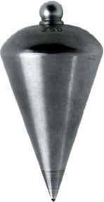 Gampper Senklot Nr. 1 aus Messing in Grau, 500 g - Bild 1