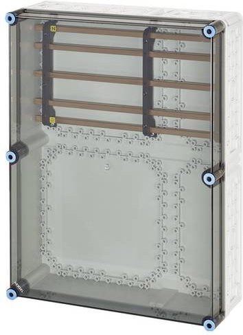 Hensel Verteilerschrank 6657 Aufputz aus Kunststoff in Weiß - Bild 1