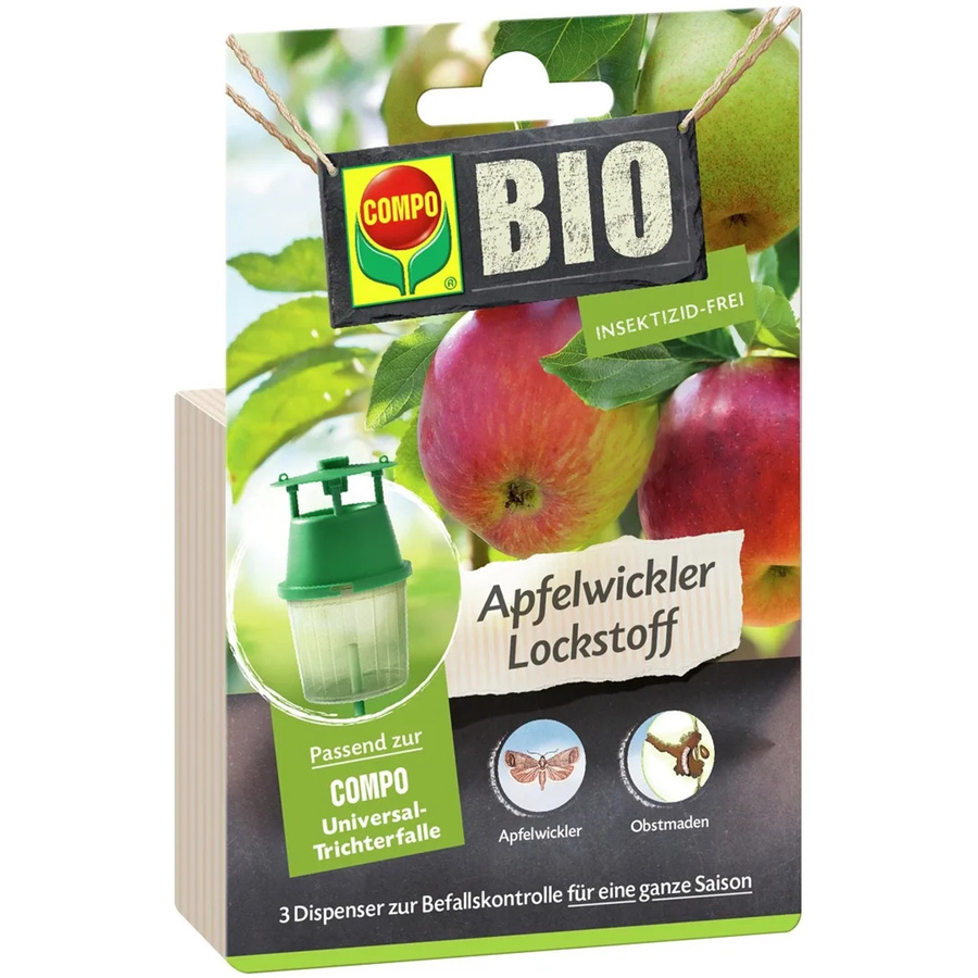 Compo BIO Apfelwickler Pheromon-Lockstoff für die Schädlingsbekämpfung, 3 Stück - Bild 2
