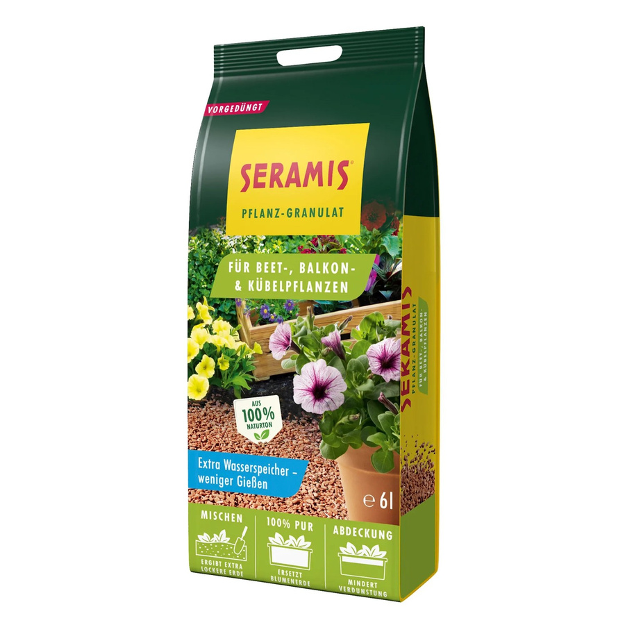 Seramis Outdoor-Pflanzgranulat aus Ton für den Außenbereich - Bild 2
