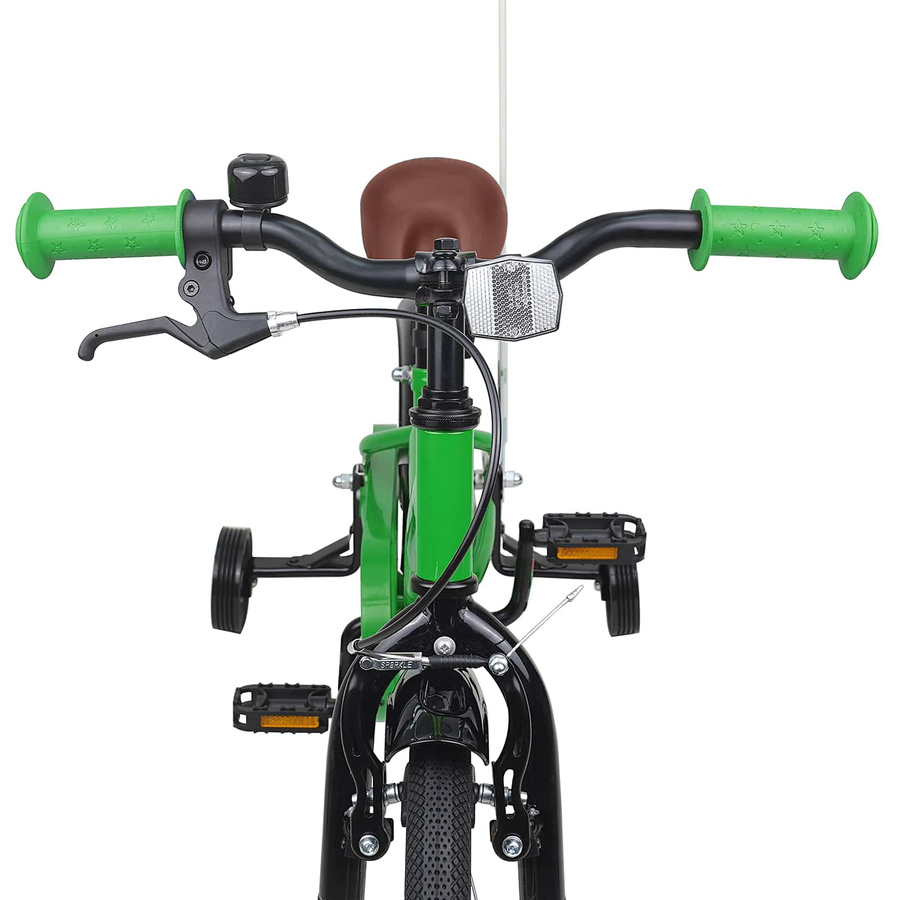 VD Home Furnishing Kinderfahrrad 16 Zoll Grün für Alter 4-6 - Bild 2