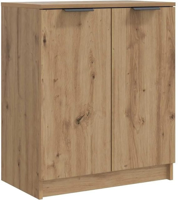 vidaXL Schuhschrank Artisan-Eiche in Braun aus Holzwerkstoff B/T/H: 59 x 35 x 70 cm - Bild 1