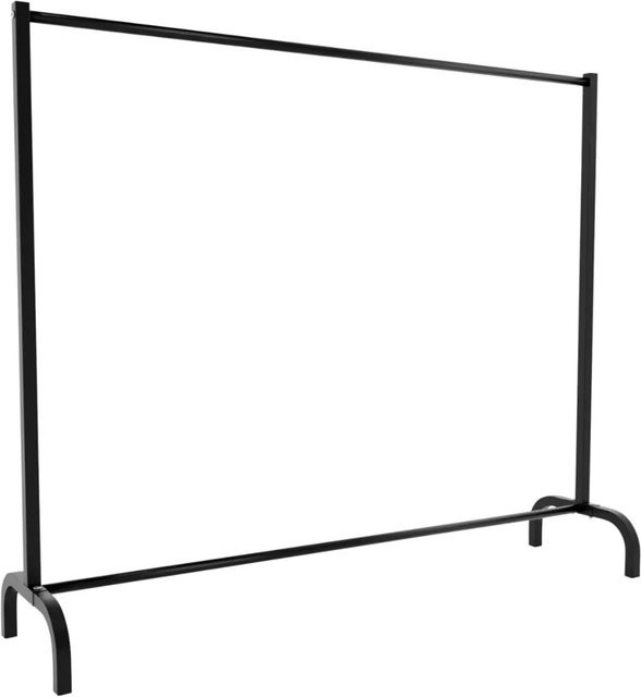 DELUKE Kleiderständer NOAH Kleiderstange im Industrial-Stil aus Metall, Schwarz, B/T/H: 150 x 38 x 120 cm - Bild 1