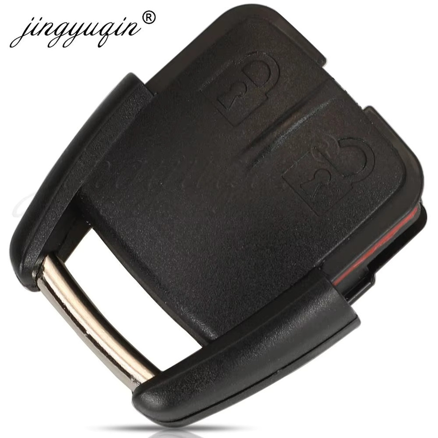 Jingyuqin 5er Set Autoschlüssel Fernbedienung mit 2 Tasten für Chevrolet Agile Brasil 2009-2011 und Opel Corsa Astra Celta Zafira, Farbe: Schwarz, 434MHz - Bild 2