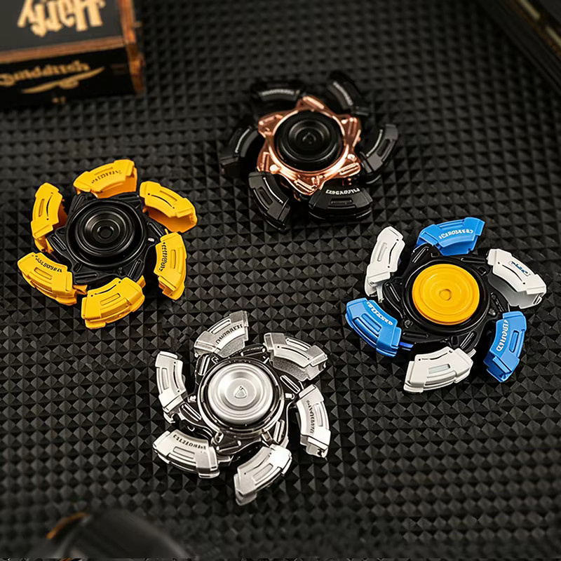 Mine Diary Wanderer Metall Open Armor Fidget Spinner, EDC Fingertip Slider - Bild 2