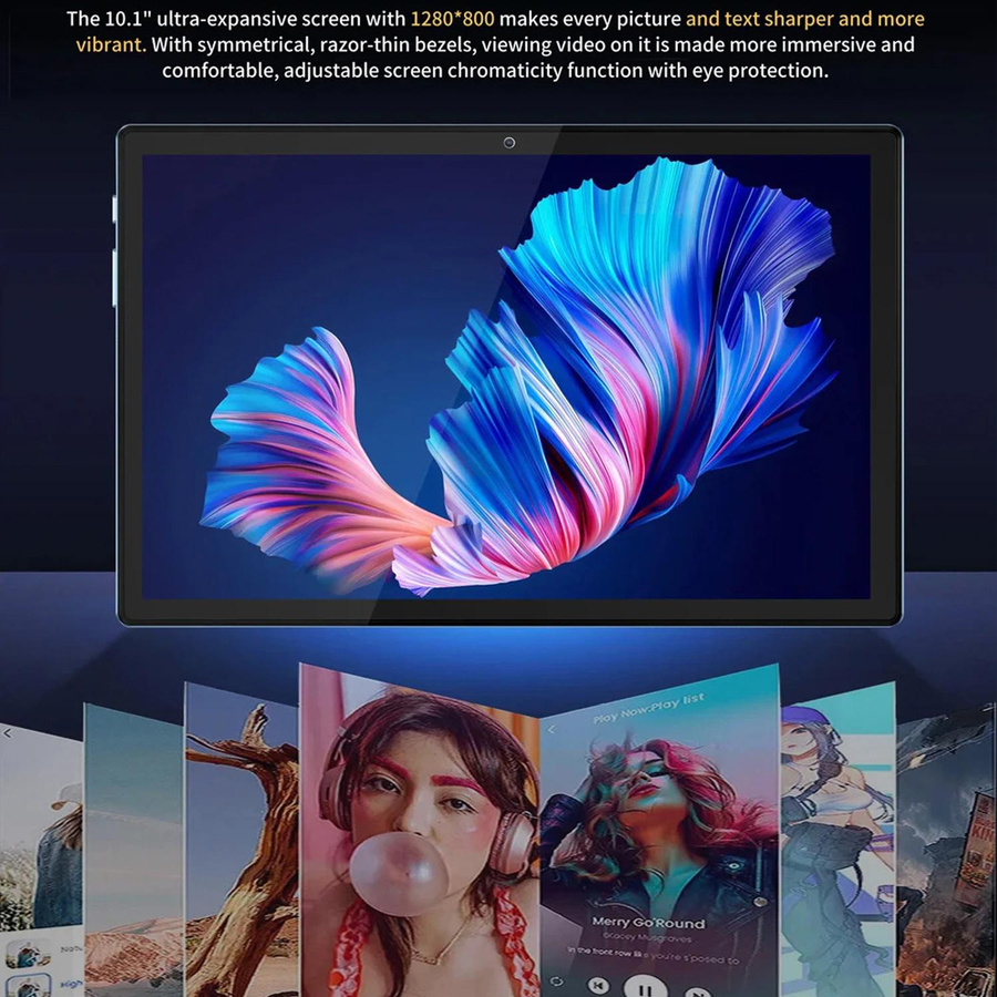 BDF S10 Global Tablet mit 10,1 Zoll Display, 4 GB RAM, 64 GB ROM, Android, Silber - Bild 10