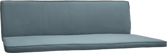 Beautissu Hollywoodschaukelauflage Loft 2er Set Taubenblau B: 180 cm, T: 50 cm - Bild 1