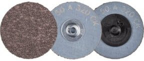 PFERD TOOLS COMBIDISC Compactkorn Schleifblatt CD Ø 50mm A120 CK für Feinschliff in Grau - Bild 1