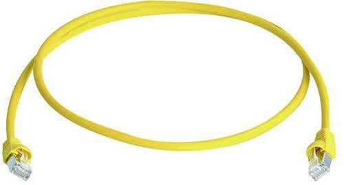 Telegärtner RJ45 Patchkabel CAT 6a S/FTP Ethernet LAN Gelb, 15,00 m - Bild 1