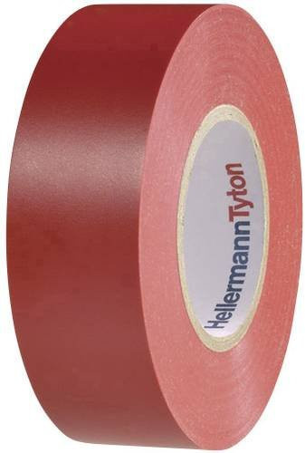 HellermannTyton Isolierband HTAPE-FLEX in Rot, Breite: 25 mm, Länge: 25 m - Bild 1