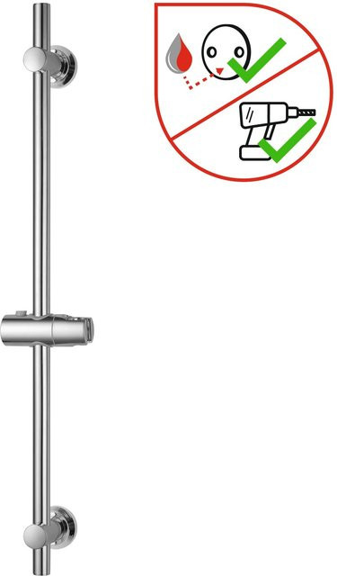 baliv Brausestange DST-70.20 in Chrom, Höhe: 70,5 cm - Bild 1