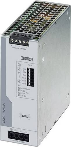 Phoenix Contact Hutschienen-Netzteil QUINT4-PS/3AC/24DC10 24 V/DC 10 A Grau - Bild 1