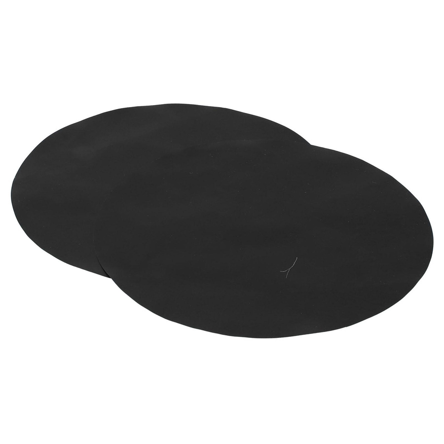 CosyHome 2er Set Runde PTFE Pfannenuntersetzer in Schwarz, Hochtemperaturbeständige Antihaft-Topfmatten für dein Küchenzubehör - Bild 2