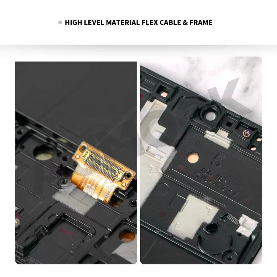 Samsung AMOLED LCD Display mit Touchscreen Digitizer in Schwarz für Galaxy A50 A505F und A30 A305F Ersatzteil - Bild 3