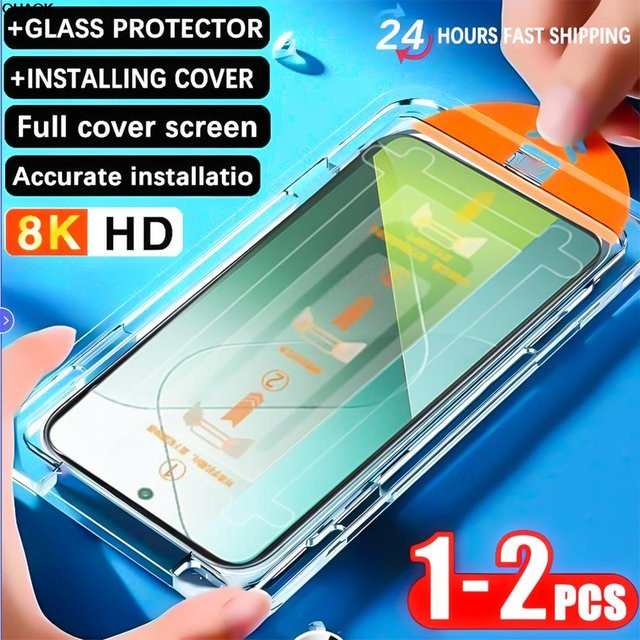 Xiaomi Redmi Note 13 12 11 Pro Plus 5G Displayschutzfolie aus 8K Glas mit oleophober Beschichtung, transparent - Bild 1
