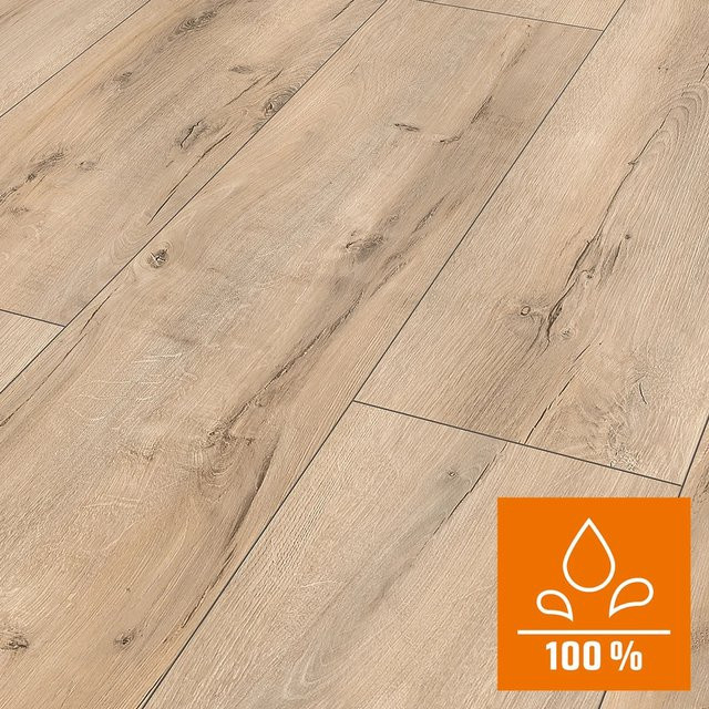 Classen Laminat NK32 Oak Beige wasserfest in Holzoptik 8 mm - Bild 1