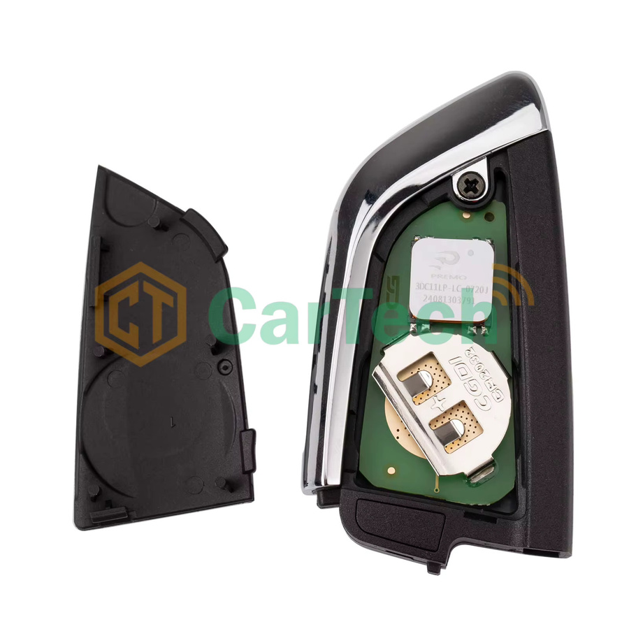 Cartech CGDI CG C15-000003 4-Tasten Smart-Fernbedienungsschlüssel für BMW im Messer-Stil, Schwarz, kompatibel mit CGDI K2 - Bild 4