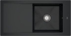 Villeroy & Boch Spüle Timeline Black CeramicPlus für die Arbeitsplatte, Breite: 60 cm - Bild 1