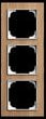Busch-Jaeger Abdeckrahmen 3-fach in Beige - Bild 1
