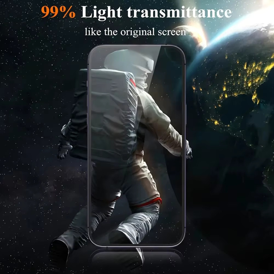 NNBILI Anti-Spionage Displayschutz aus gehärtetem Glas für Samsung Galaxy S26 Ultra und S26+ Plus, transparent - Bild 2
